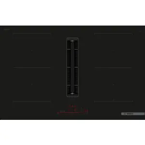 Comparateur de prix : table de cuisson aspirante induction 4 feux 7400w noir - PVQ811H26E