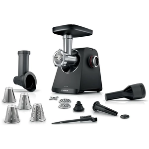 Comparateur de prix : Bosch MFWS440B Série 4 MultiPower Series 4 Hachoir à viande Noir 1900 W