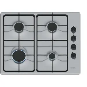 Comparateur de prix : 9 bosch Série 2 Table gaz 60 cm Inox PBP6B5K80