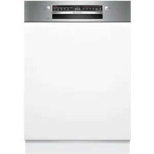 Comparateur de prix : 9 bosch Série 2 Lave-vaisselle encastrable avec bandeau 60 cm Acier br...