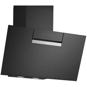Comparateur de prix : Bosch Hotte murale, 80 cm, Noir avec finition en verre Bosch DWK87FN60