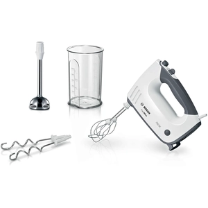 Comparateur de prix : Bosch MFQ37470 mixeur Batteur à main 750 W Noir, Blanc