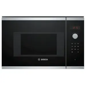 Micro-ondes solo 20l 800w encastrable inox - BFL523MS1F - BOSCH pas cher