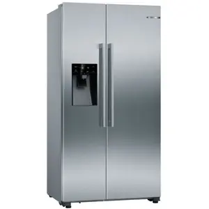Bosch Serie 6 KAD93AIDP frigo américain Pose libre 562 L D Acier inoxy... pas cher