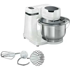 Comparateur de prix : 9 Bosch - Robot pâtissier MUMS2EW00E Serie 2 - 700 w - 4 vitesses - Blanc