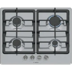 Comparateur de prix : bosch Série 4 Table gaz 60 cm Inox PGP6B5K90