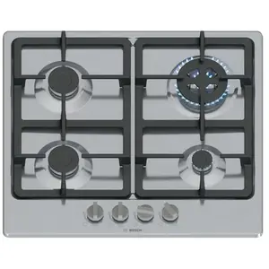 Bosch Série 4 PGH6B5K90 Plans de cuisson en acier inoxydable Table de ... pas cher