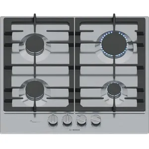 Comparateur de prix : bosch Série 6 Table gaz 60 cm Inox PCP6A5I90