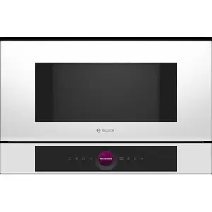 Comparateur de prix : Bosch Bosch - Micro-ondes solo encastrable 21l 900w blanc BFL7221W1