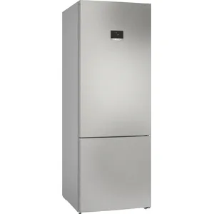 Comparateur de prix : Bosch Série 4 Réfrigérateur combiné pose-libre 193 x 70 cm Inox KGN56XLEB