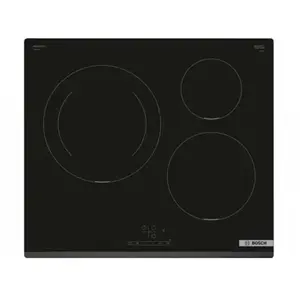 Plaque à induction Bosch série 4 PIJ631BB5E 3 zones noir pas cher