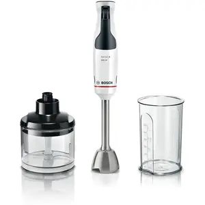 Comparateur de prix : bosch Série 4 Mixeur plongeant ErgoMaster 600 W Blanc, MSM4W220
