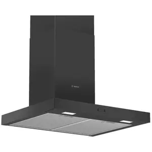 Bosch Bosch Serie 2 Dwb66bc60 Hotte Monté Au Mur Noir 621 M³/h B pas cher