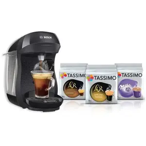 Bosch - BOSCH machine Tassimo HAPPY (noire) + 3 packs de T-Discs pas cher