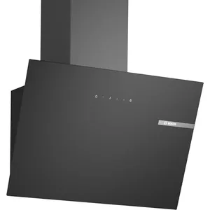 Comparateur de prix : Bosch - hotte décorative inclinée 60cm 550m3h noir dwk65dk60 - DWK65DK60