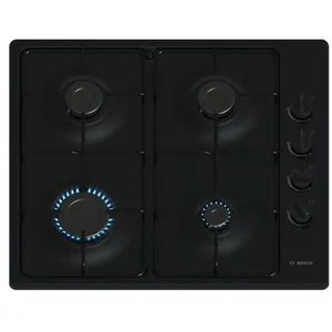Comparateur de prix : 9 bosch Série 2 Table gaz 60 cm Email, Noir PBP6B6K80