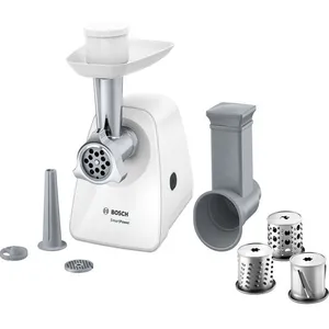 Comparateur de prix : bosch Hachoir à viande SmartPower 1500 W Blanc, blanc MFW2514W