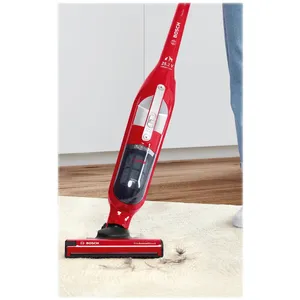 Serie 4 BBH3ZOO25 - Sans sac - Rouge - 0,4 l - ce - Sec - Filtrage - Bosch pas cher