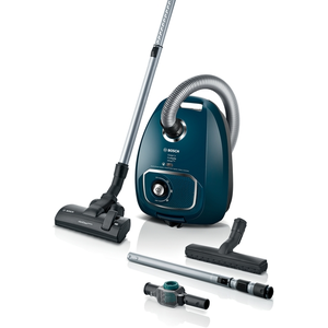 Aspirateur traineau 700w 69db bleu - BGLS4FAM - BOSCH pas cher