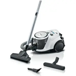 Aspirateur sans sac Bosch BGS41K332 550W Blanc pas cher