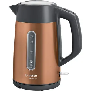 Comparateur de prix : Bosch TWK4P439 bouilloire 1,7 L 2400 W Noir, Or