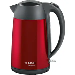 Comparateur de prix : Bosch TWK3P424 bouilloire 1,7 L 2400 W Gris, Rouge