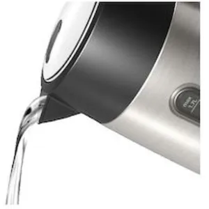 Comparateur de prix : Bosch TWK4P440 bouilloire 1,7 L 2400 W Noir, Acier inoxydable