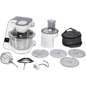 bosch Série 4 Robot pâtissier avec balance MUM 5 1000 W Blanc, MUM5XW10 pas cher