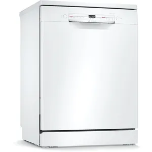 Bosch Série 2 sms2itw11e 12l 2400w 240v 48db pose libre acier inoxydable blanc pas cher