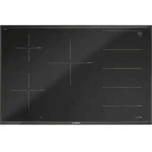 Bosch Serie 8 PXV890DV5E plaque Noir Intégré 80 cm Plaque avec zone à ... pas cher