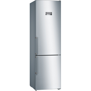 Réfrigérateur combiné 60cm 368l nofrost inox - kgn397leq - BOSCH pas cher