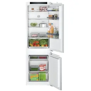 Comparateur de prix : Bosch FRIGO CONGELATEUR KIV86VFE1 réfrigérateur-congélateu Intégré (placement) 267 L E Blanc