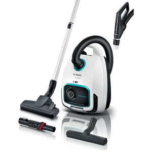 Comparateur de prix : Aspirateur avec sac Bosch ProHygienic Série 6 BGL6HYG1 Blanc