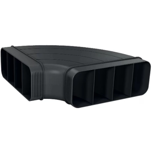 Bosch HEZ9VDSB1 Accessoire d'installation/Coude plat 90° horizontal/noir pas cher