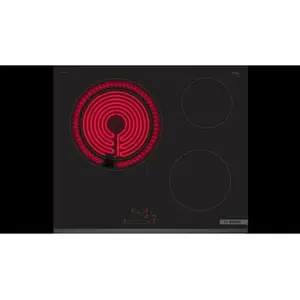 Bosch Serie 4 PKK631BB8E plaque Noir Intégré Céramique 3 zone(s) pas cher