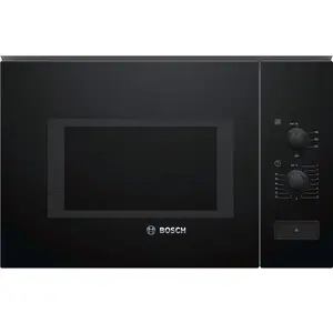 Micro-ondes encastrable 25l 900w noir - Bosch - bfl550mb0 pas cher