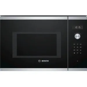 Comparateur de prix : Microwave with Grill BOSCH BEL554MS0 25 L LED 1450W 900 W White 25 L