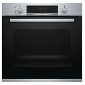 Bosch four intégrable multifonction 71l 60cm a pyrolyse inox - hba573br0 pas cher