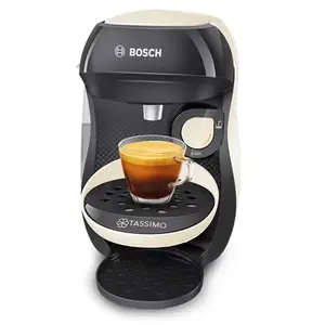 Comparateur de prix : Bosch Bosch TASSIMO HAPPY TAS1007 - Machine multi-boissons - crème