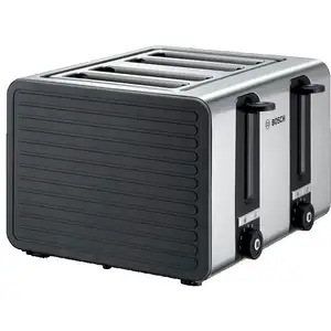 Comparateur de prix : Bosch - Haushalt TAT7S45 Grille-pain 4 brûleurs, fonction toast gris, noir
