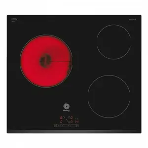 Plaques vitro-céramiques Balay 3EB714LR. 60 cm Noir (3 zones de cuisson) pas cher