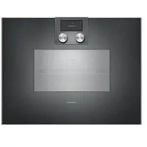 Gaggenau BS470102 - Série 400, Four intégrable compact vapeur, 60 x 45 cm, GrisVendu parfnac