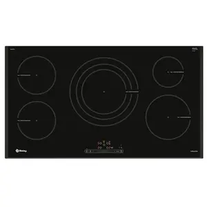 Plaque à induction Balay 3EB997LU 5 zones 90 cm noire avec lunette pas cher