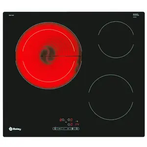 Plaques vitro-céramiques - Balay - 3EB715ER - 5700W - 60cm - Noir pas cher