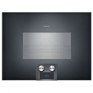 GAGGENAU Série 400 Four combi-vapeur 60 x 45 cm Charnières de la porte: A gauche, Anthracite BS475102