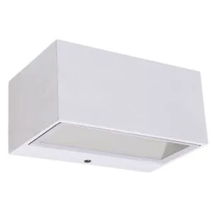 Lutec Gemini Applique murale LED rectangulaire, 5189102032, 1891 S WH pas cher