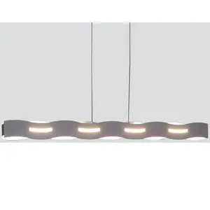 Eco-Light Suspension LED Wave nickel