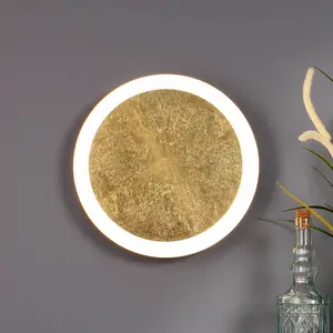 Eco-Light Applique LED Moon Ø 40 cm, dorée pas cher