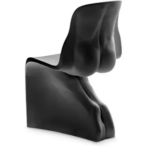 Casamania Chaise Him Noir (Noir - Polyéthylène) pas cher