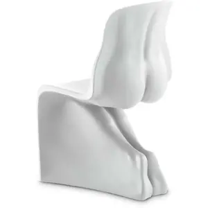 Casamania Chaise Her Blanc (Blanc - Polyéthylène) pas cher